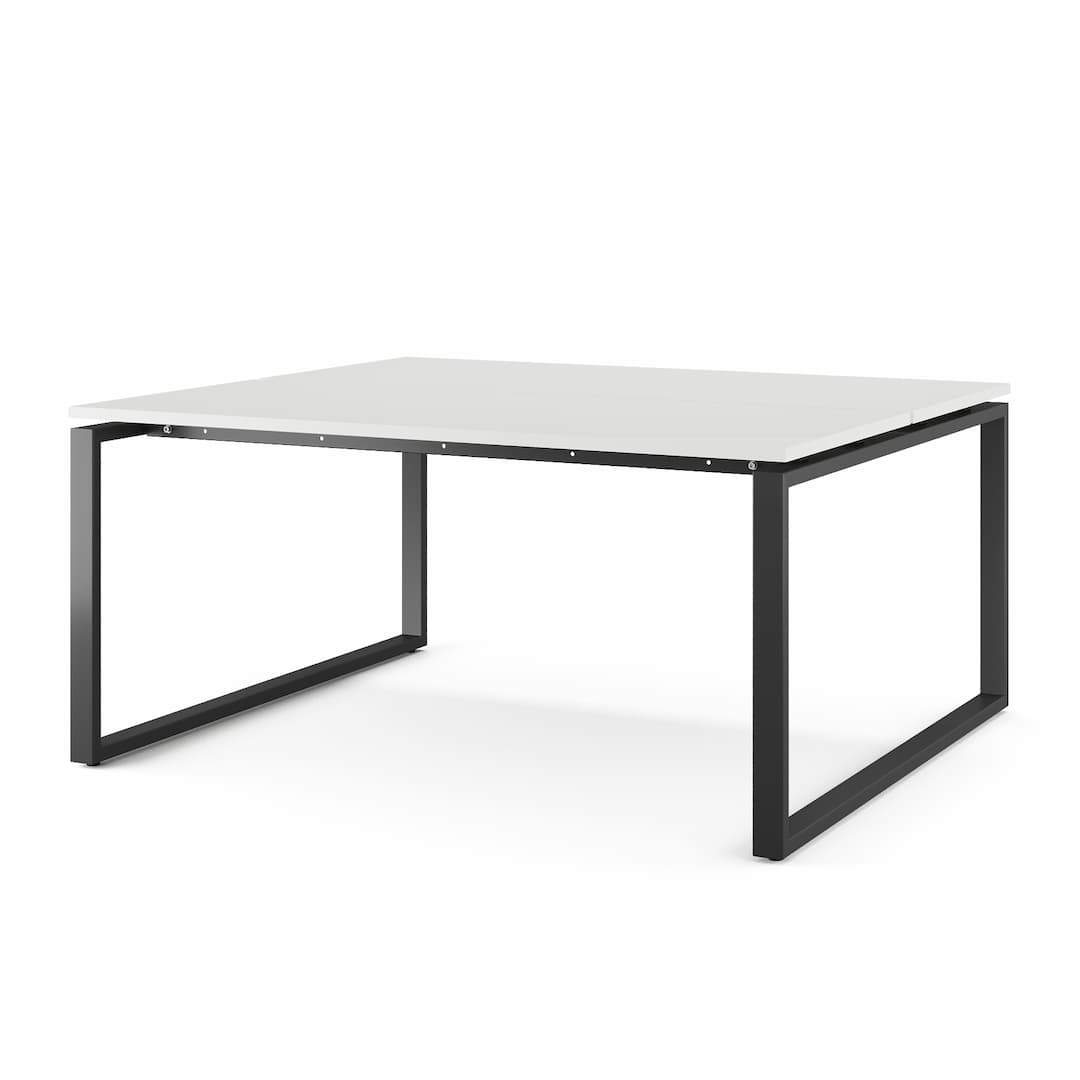 Стол офисный Kobor O1/2-180/160 black/premium