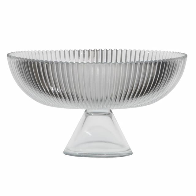 Блюдо для фруктов на ножке ARDACAM Aria ARD 1874F(2541).1 d 20,5 см h 13,5 см (стекло, прозрачное)
