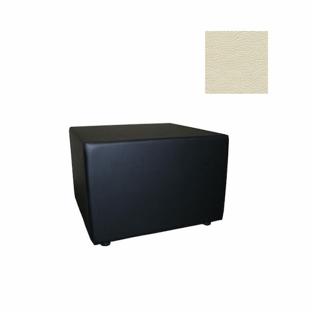 Стол журнальный Юнитекс ОКТАВА Oc/St/cn1112 экокожа премиум / светло-бежевая