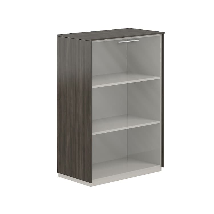 Шкаф средний с прозрачным стеклом Norden Атлас NZ-0325.BT.GL