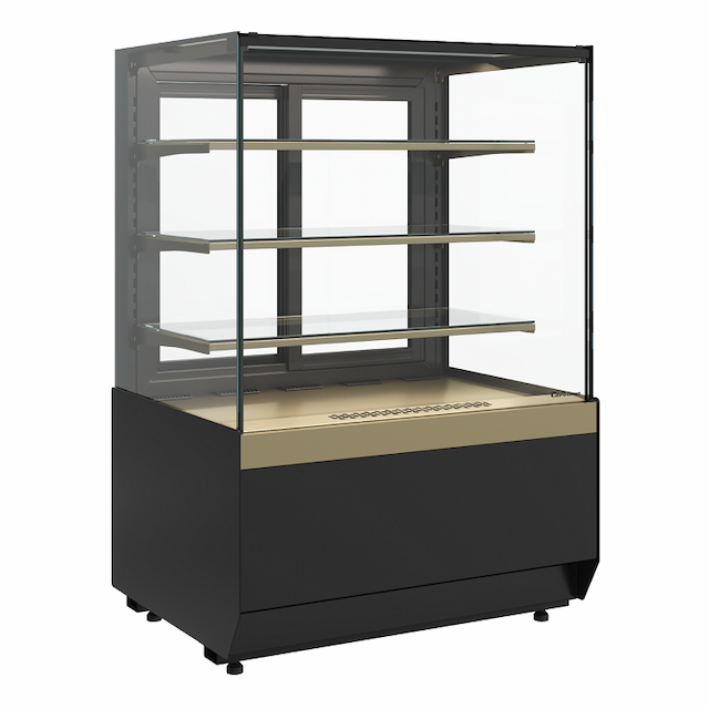 Витрина нейтральная Carboma KC70 N 1,3-1 LIGHT (версия 2.0) (9005-0109)