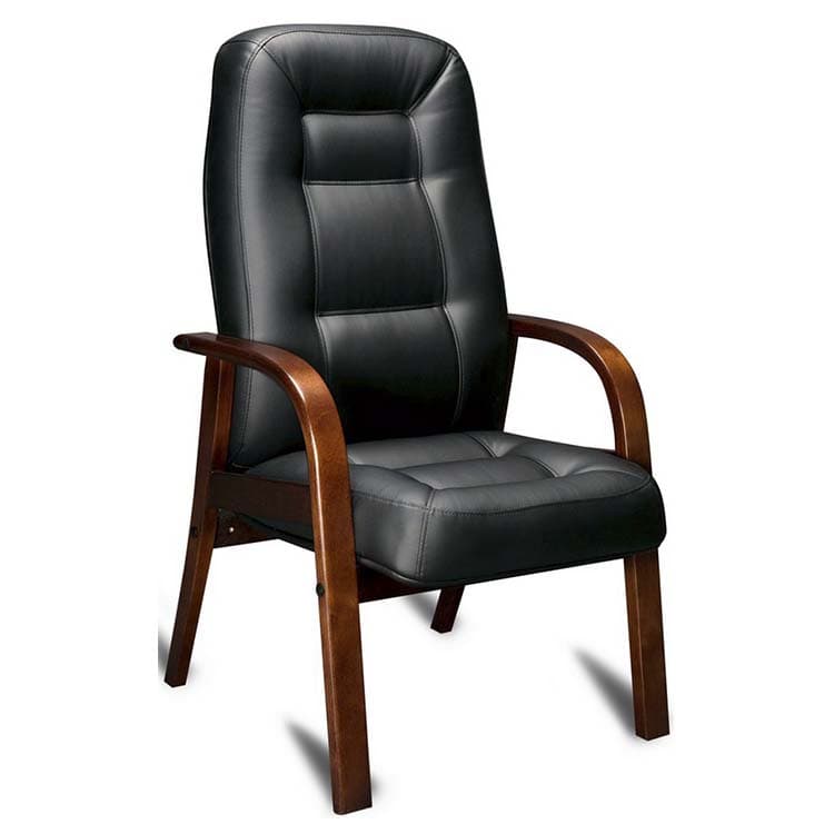 Кресло для посетителей Мирэй Виктория АД, экокожа орегон