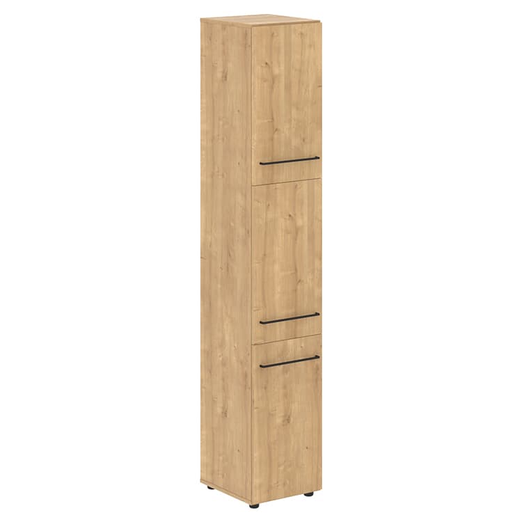 Шкаф колонка с 3-мя глухими малыми дверьми Skyland LHC 40.8 дуб бофорд 400х430х2253 LOFTIS