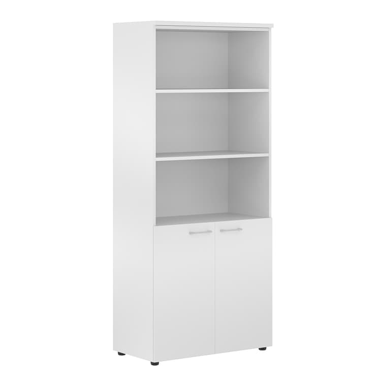 Шкаф с 1 комплектом глухих малых дверей и топом Skyland XHC 85.5 белый 856х432х1955 XTEN