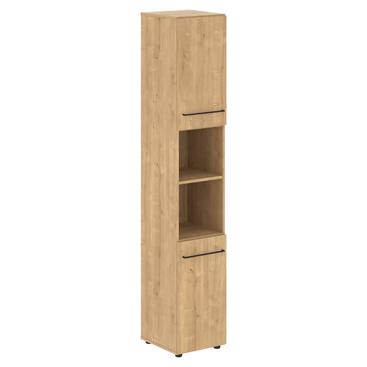 Шкаф колонка с 2-мя глухими малыми дверьми Skyland LHC 40.4 дуб бофорд 400х430х2253 LOFTIS