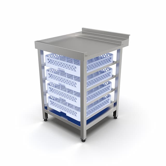 Стол для посудомоечной машины выходной КОБОР СПМ/3-60/70/Л