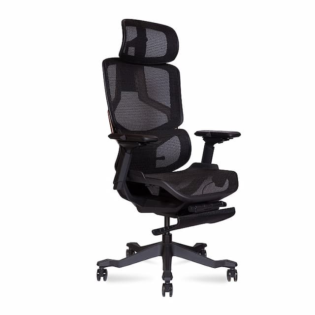 Кресло офисное Norden Cooper black EZY-005A (черный пластик/золотой пластик)