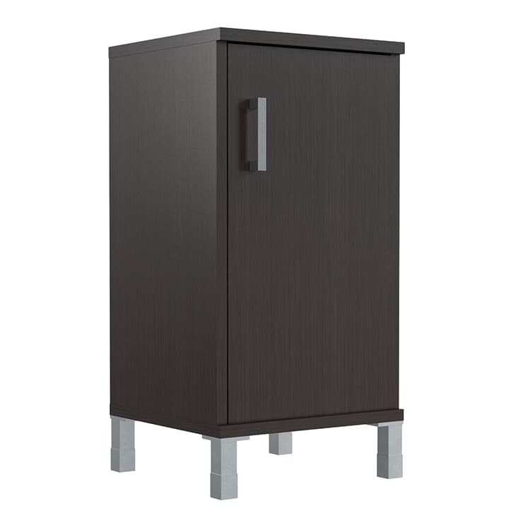 Шкаф-колонка низкая с глухой малой дверью Skyland B 411.2(R) венге магия 475х450х920 BORN