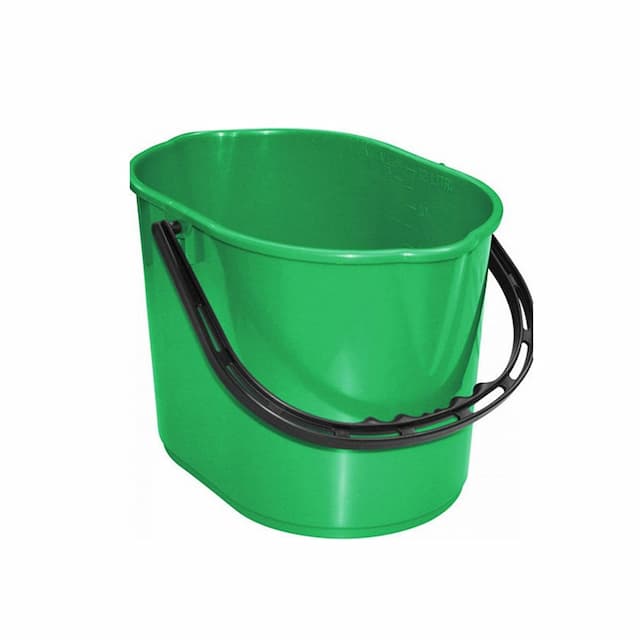 Ведро TTS PIT, 12л, без отжима, зеленое
