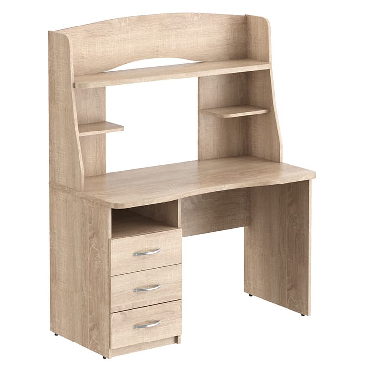 Стол компьютерный Skyland CD 1215.A дуб сонома светлый 1200х600х1525 COMP