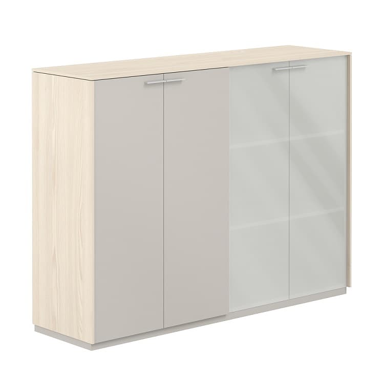 Шкаф средний двойной Norden Атлас NZ-0315+NZ-0335.YN.GS.GLM