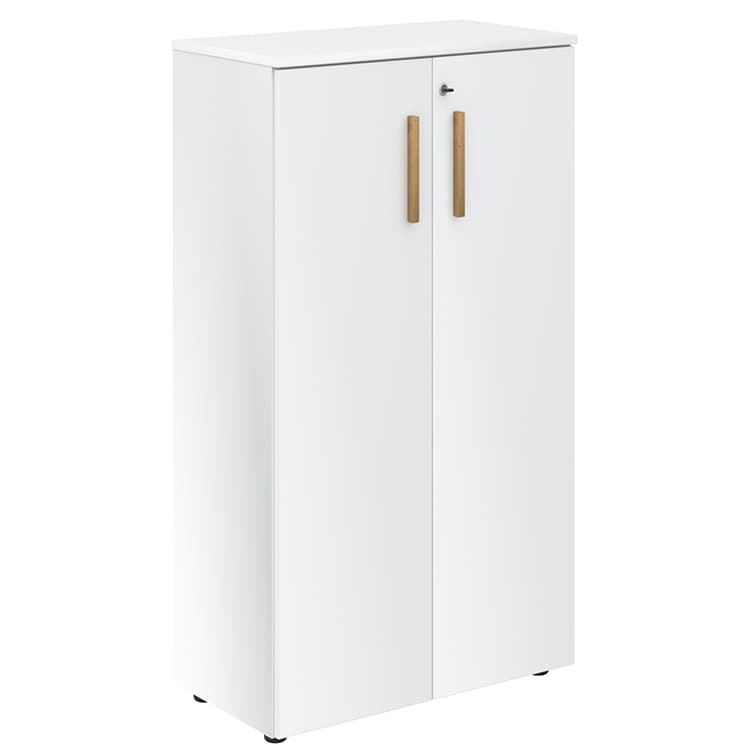 Шкаф с глухими средними дверьми и топом Skyland FMC 80.1(Z) белый премиум/белый премиум 802х429х1213 FORTA