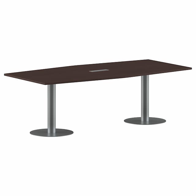 Конференц-стол Skyland ПРГ-4 венге магия/алюминий 2400х1200х750