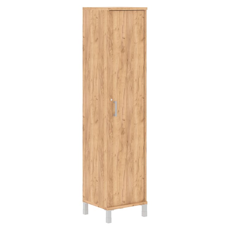 Шкаф-колонка высокая с замком в глухой двери Skyland B 431.7(RZ) дуб бофорд 475х450х2054 BORN