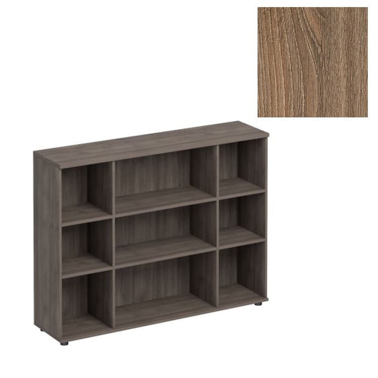 Каркас шкафа комбинированного среднего Юнитекс Комфорт К.522 ШТ (154x3.8x115.6) дуб шамони темный