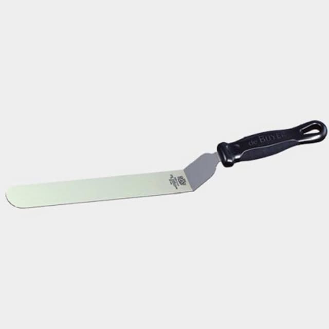 Шпатель изогнутый 15см, ручка пластик DE BUYER 4231.15