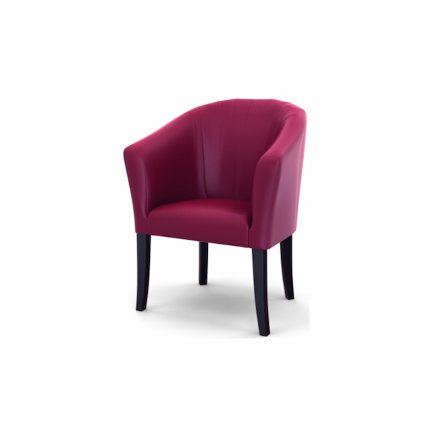 Кресло Клен Бордо мтк276 тонировка дерева Венге (красный)