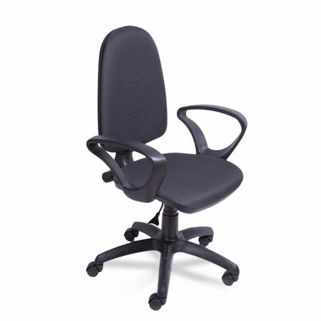 Кресло для персонала Мирэй Престиж Чарли ПК, ткань В-14/В-1