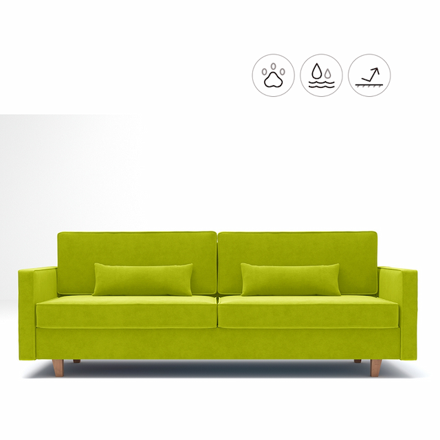 Диван Мастерфабрик Ололара Kenya olive ткань велюр