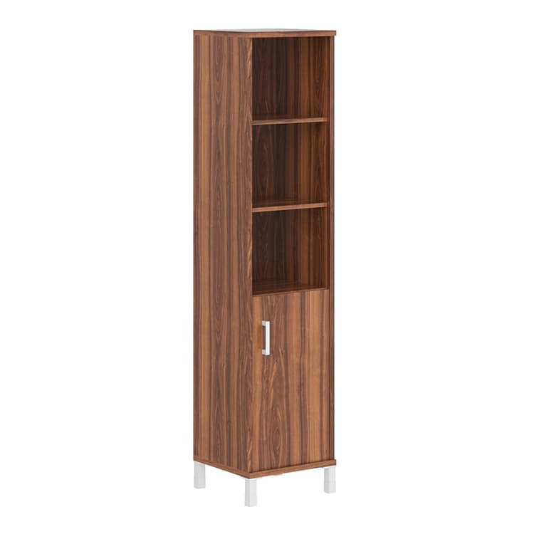 Шкаф-колонка высокая с глухой малой дверью Skyland B 431.2(R) орех даллас 475х450х2054 BORN