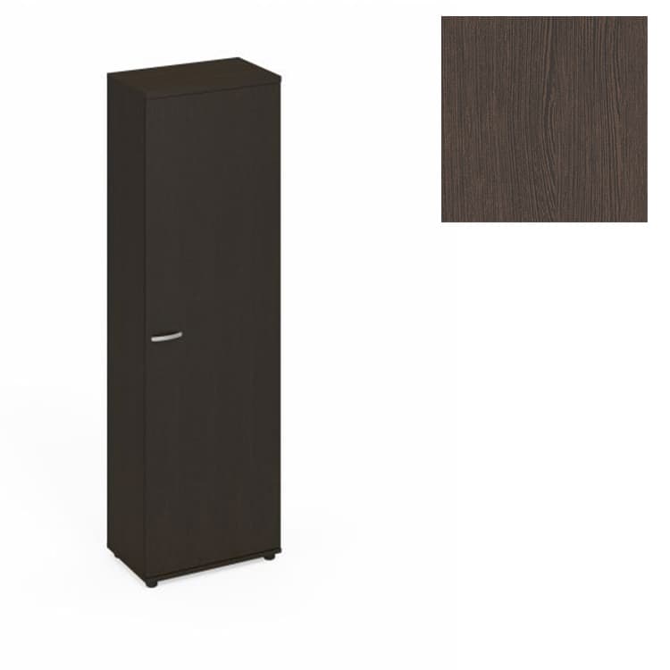 Шкаф для одежды узкий Юнитекс А4 (60x36.4x193) А4 9308 ВТ венге