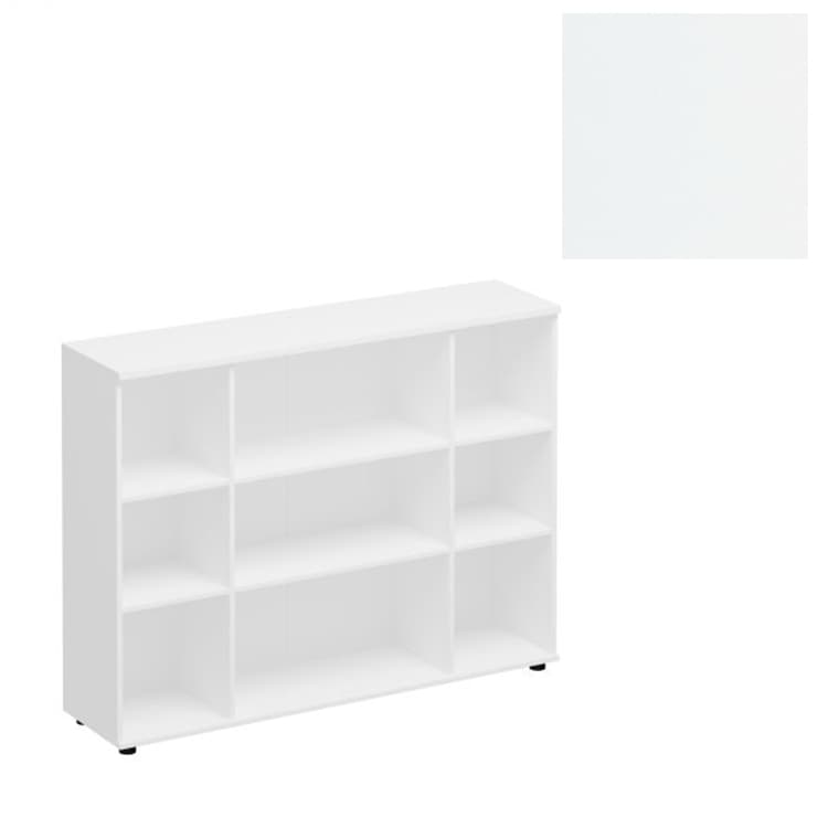 Каркас шкафа комбинированного среднего Юнитекс Комфорт К.522 БП (154x3.8x115.6) белый премиум