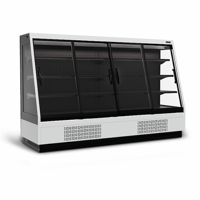Витрина холодильная Carboma Cube 2 F16-08 VV 2,5-1 STANDARD фронт X1 (версия 2.0) 0430