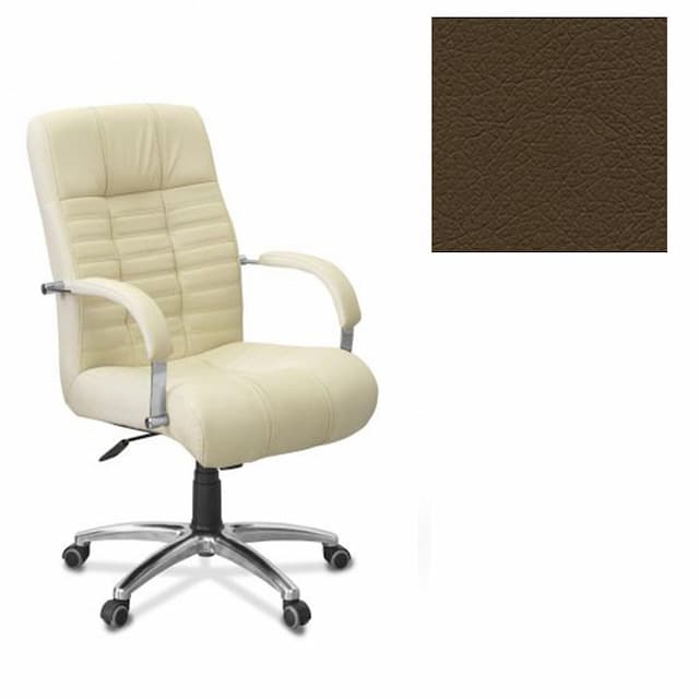 Кресло Юнитекс Атлант HX экокожа премиум коричневая CN1116