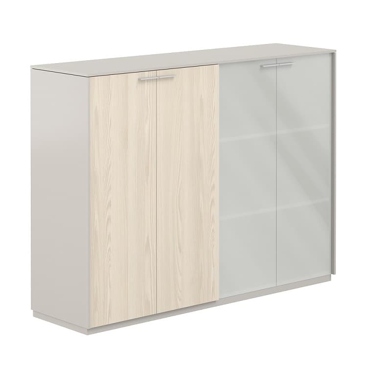 Шкаф средний двойной Norden Атлас NZ-0305+NZ-0335.GS.YN.GLM