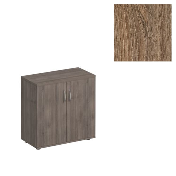 Шкаф приставной Юнитекс Комфорт К.530 ШТ (75x38x75) дуб шамони темный