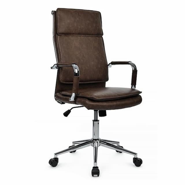 Кресло офисное Riva Chair Dil (6018H) коричневый
