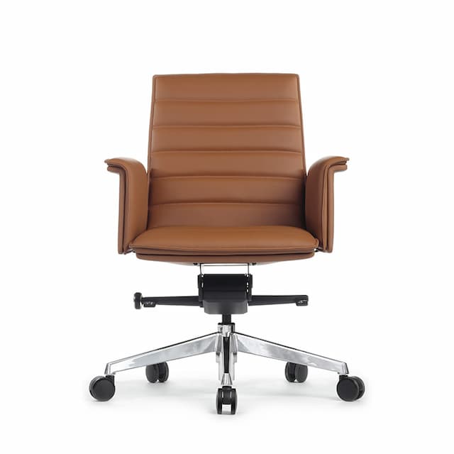 Кресло RV DESIGN Rubens-M В1819-2 Светло-коричневый (MB915) натуральная кожа