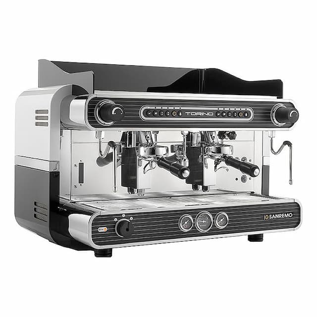 Кофемашина Sanremo Torino SED 2 черно-белая
