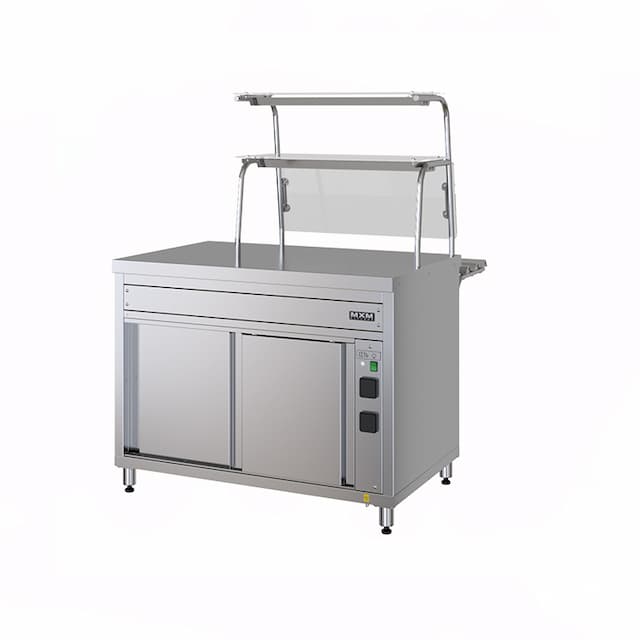 Прилавок нейтральный с полками МХМ ПНП11