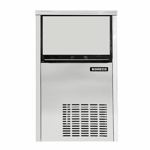 Льдогенератор кубикового льда 20 кг/сут с корпусом из нержавеющей стали Koreco AZ 20/8 CUBE