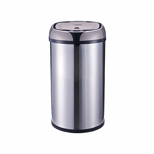 Ведро для мусора сенсорное, круглое, внутр ведро, Foodatlas JAH-9312, 12 л (белый)